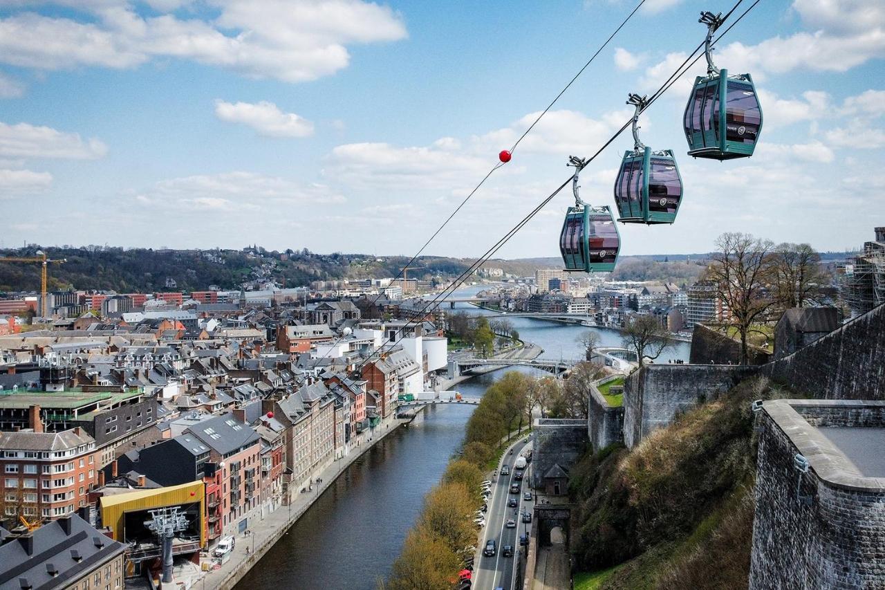 Les Cerisiers - Duplex De Standing Au Centre De Namur Eksteriør billede