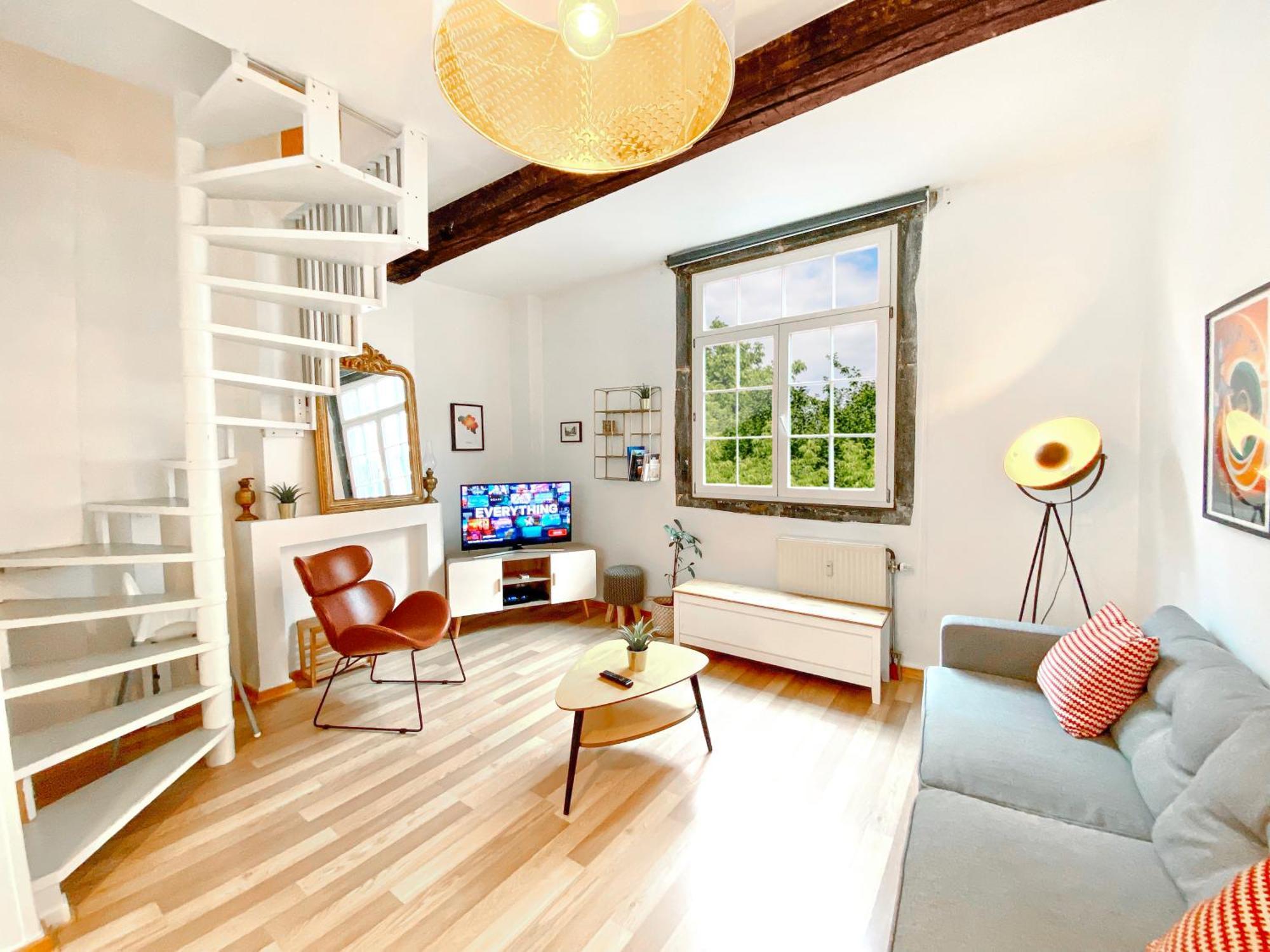 Les Cerisiers - Duplex De Standing Au Centre De Namur Eksteriør billede